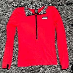 Victoria Secret Bright Pink 3/4 Zip